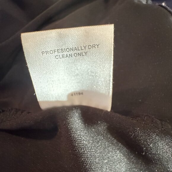 Romeo & Juliet Couture Navy Sleeveless Sequin Dress Size Medium - Picture 7 of 8